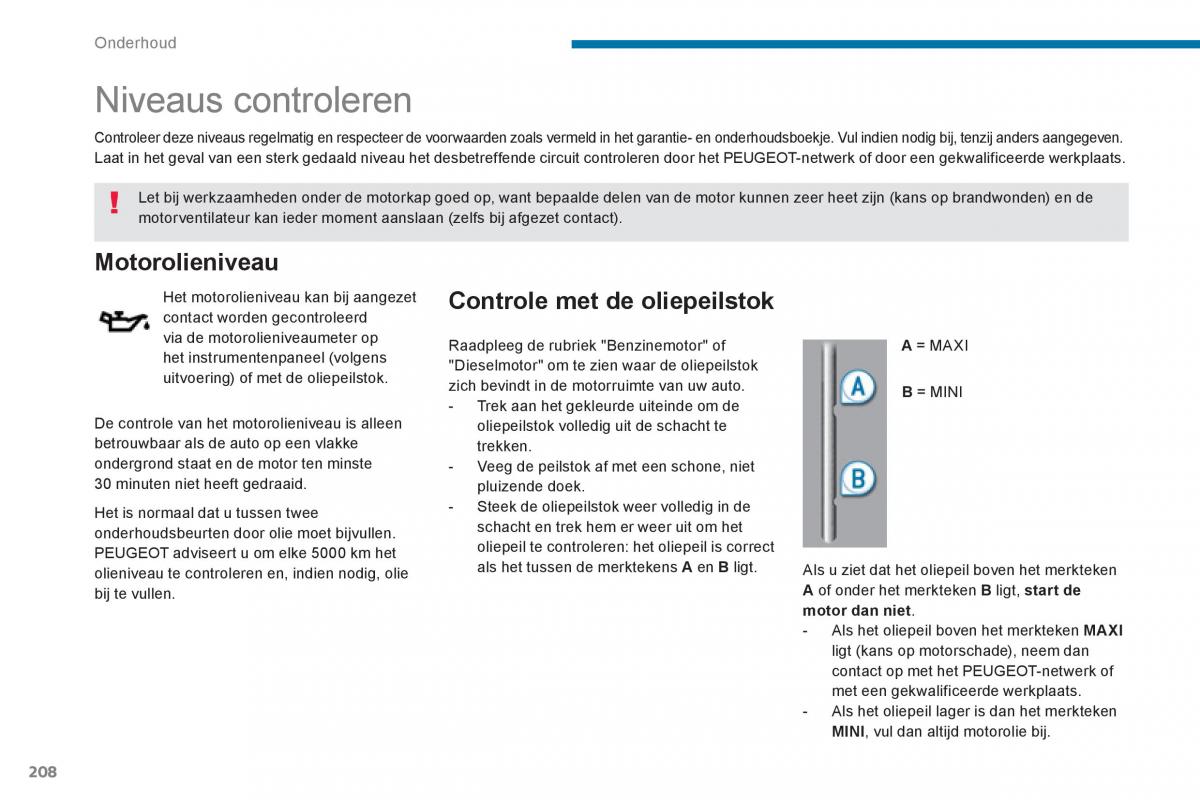 Peugeot 5008 handleiding / page 210