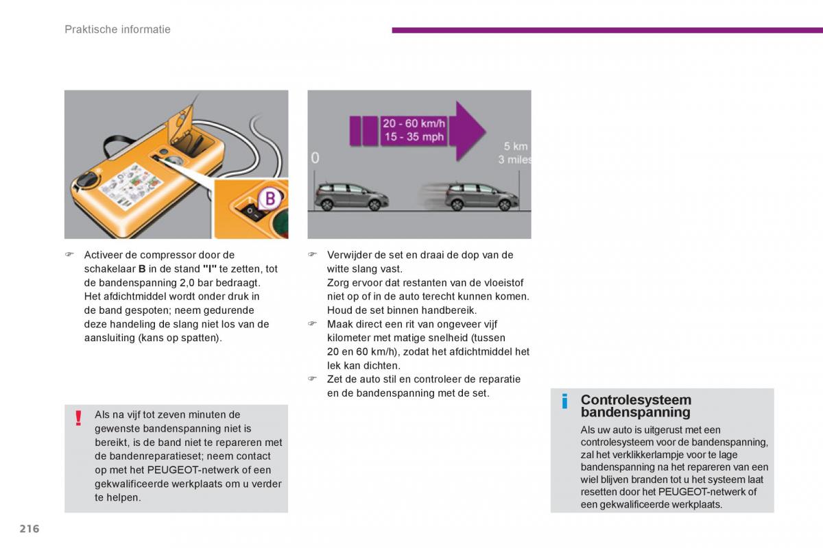 Peugeot 5008 handleiding / page 218