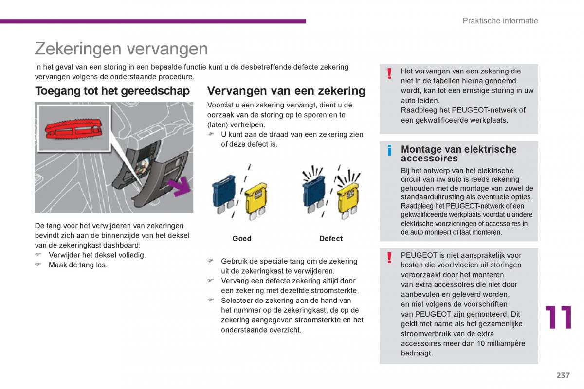 Peugeot 5008 handleiding / page 239