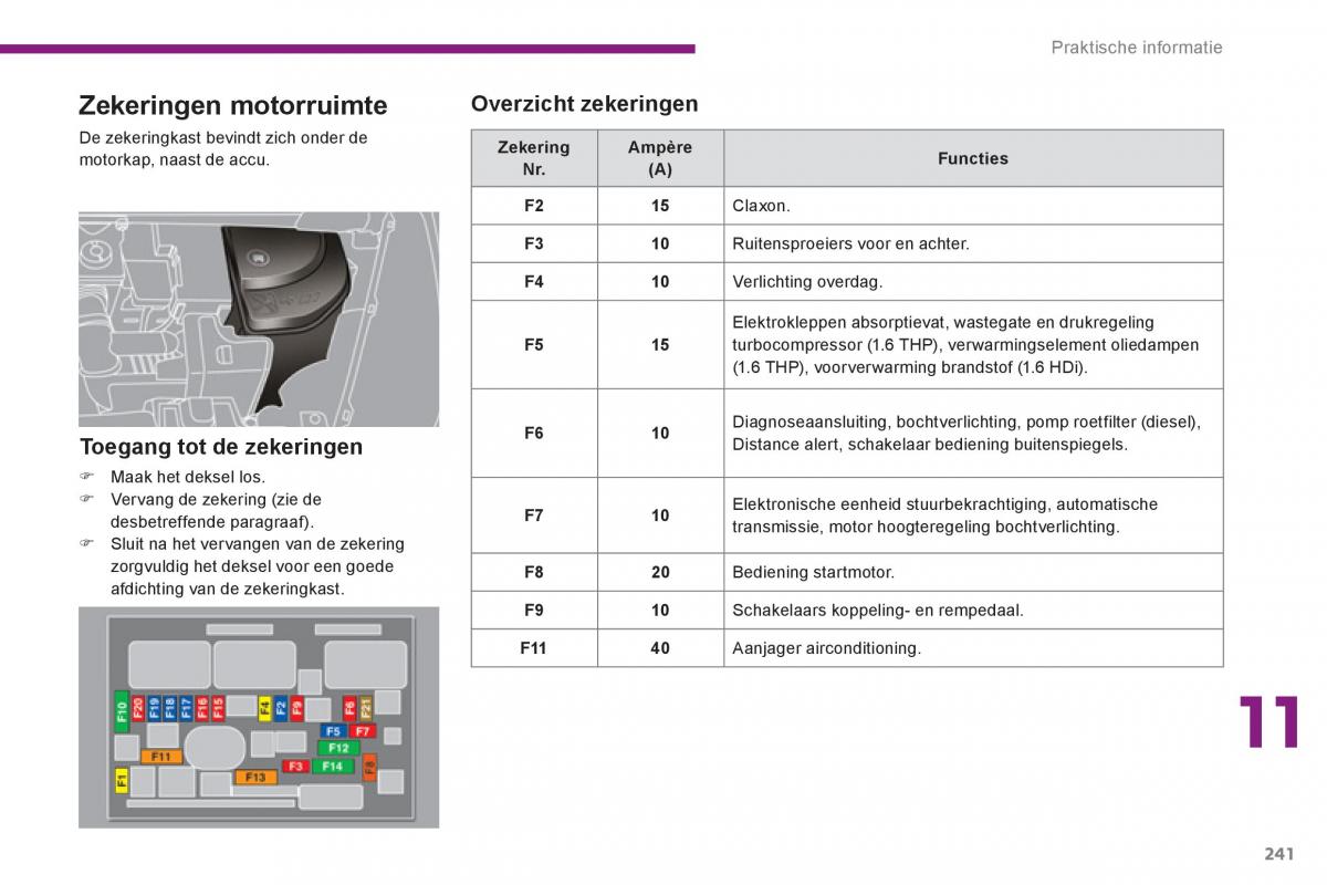 Peugeot 5008 handleiding / page 243