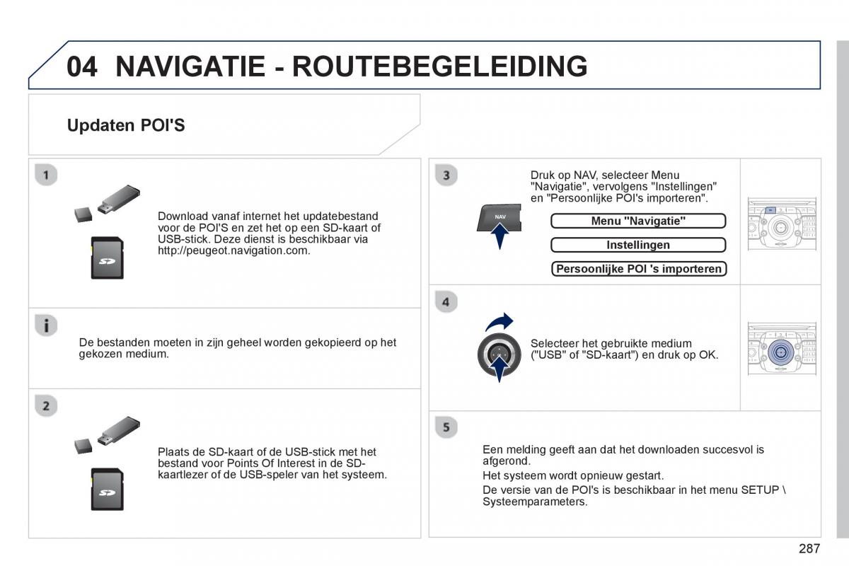 Peugeot 5008 handleiding / page 289