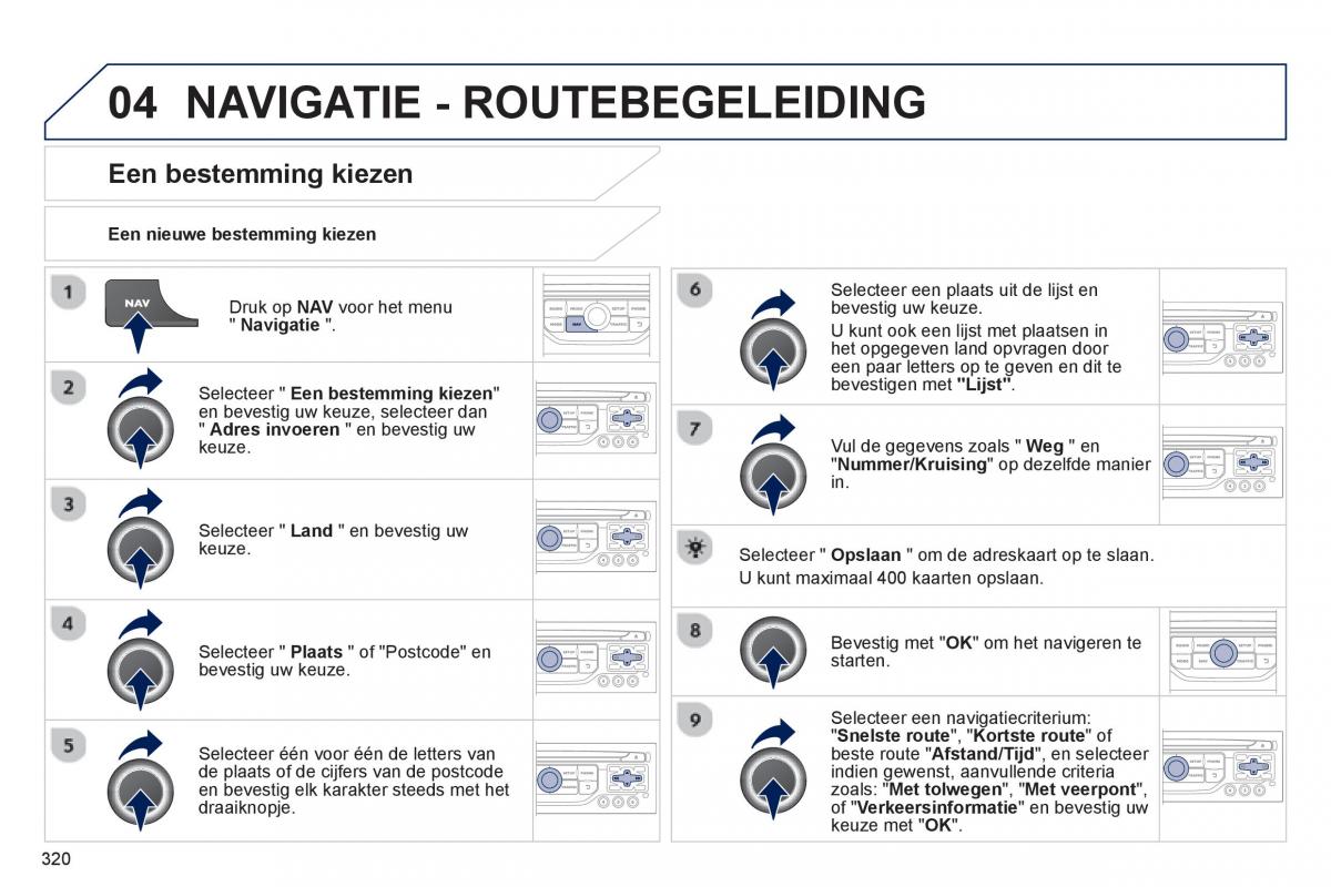 Peugeot 5008 handleiding / page 322