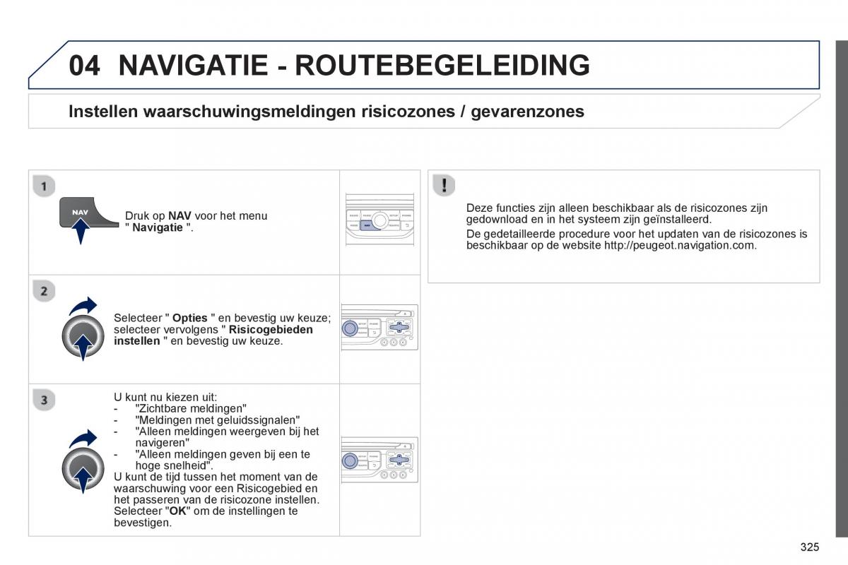 Peugeot 5008 handleiding / page 327