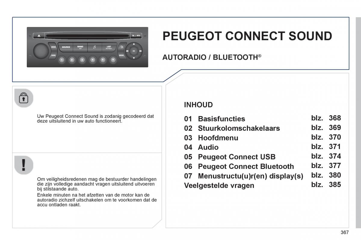 Peugeot 5008 handleiding / page 369