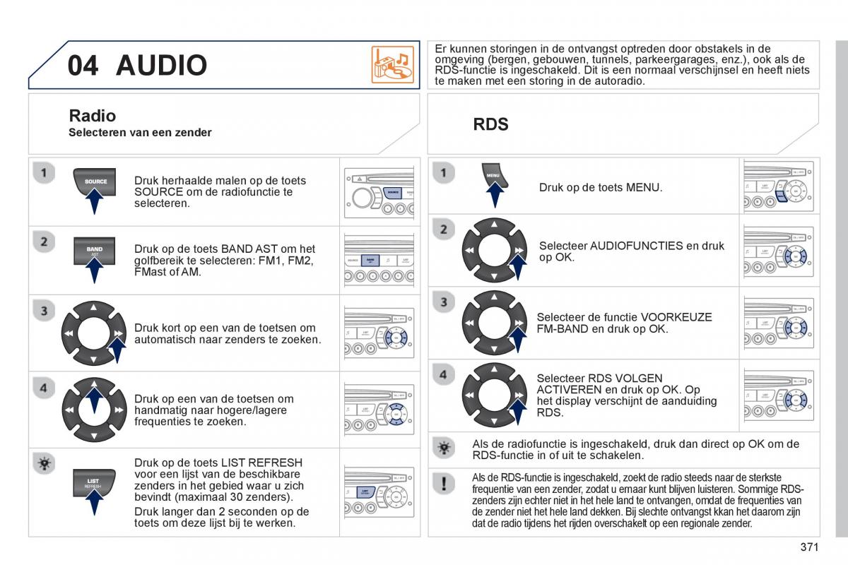 Peugeot 5008 handleiding / page 373