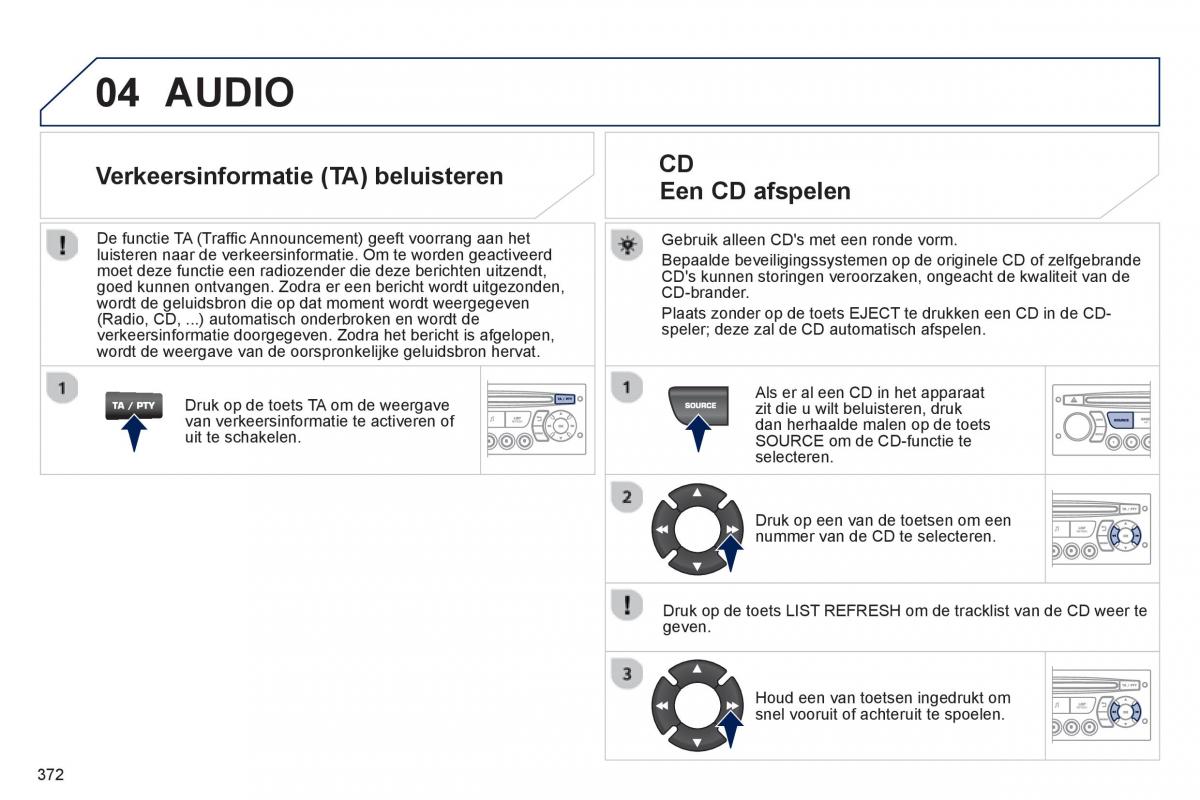 Peugeot 5008 handleiding / page 374