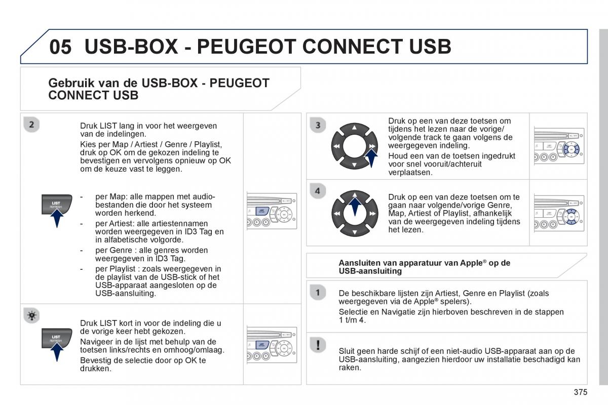 Peugeot 5008 handleiding / page 377