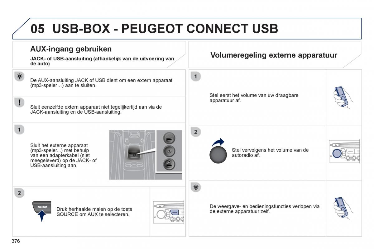 Peugeot 5008 handleiding / page 378