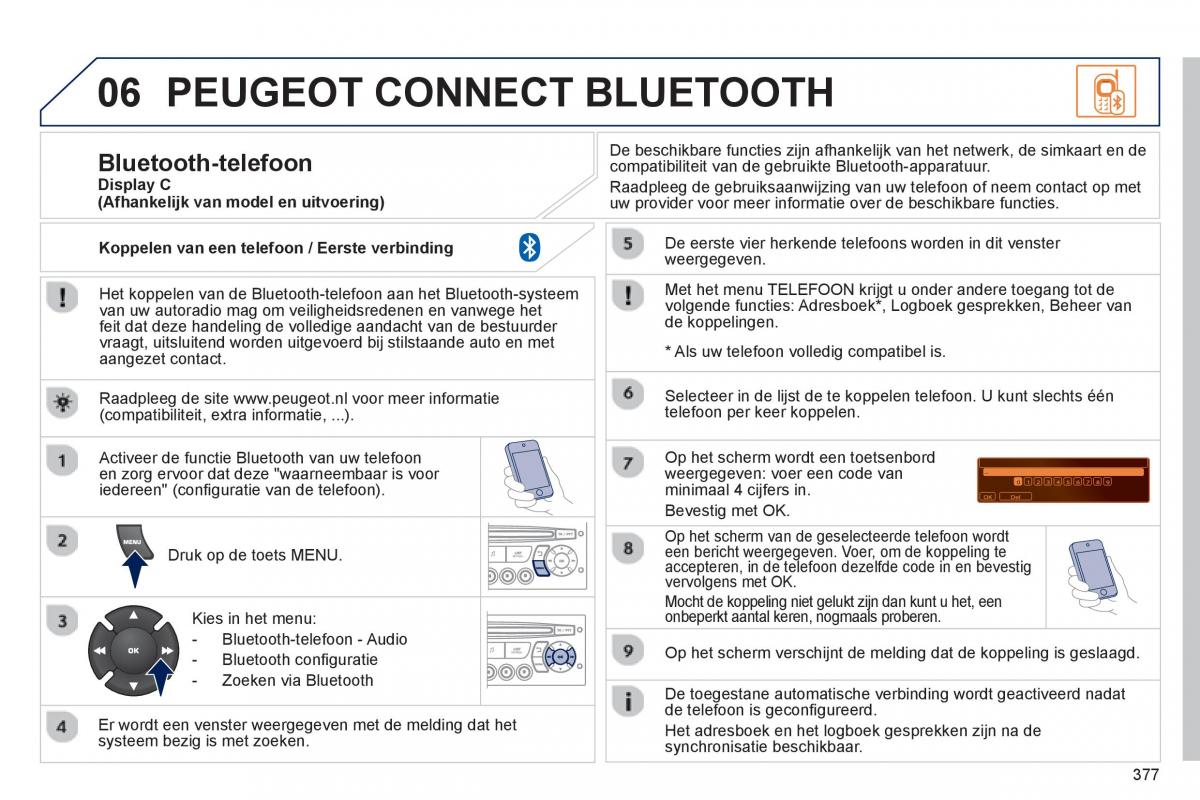 Peugeot 5008 handleiding / page 379