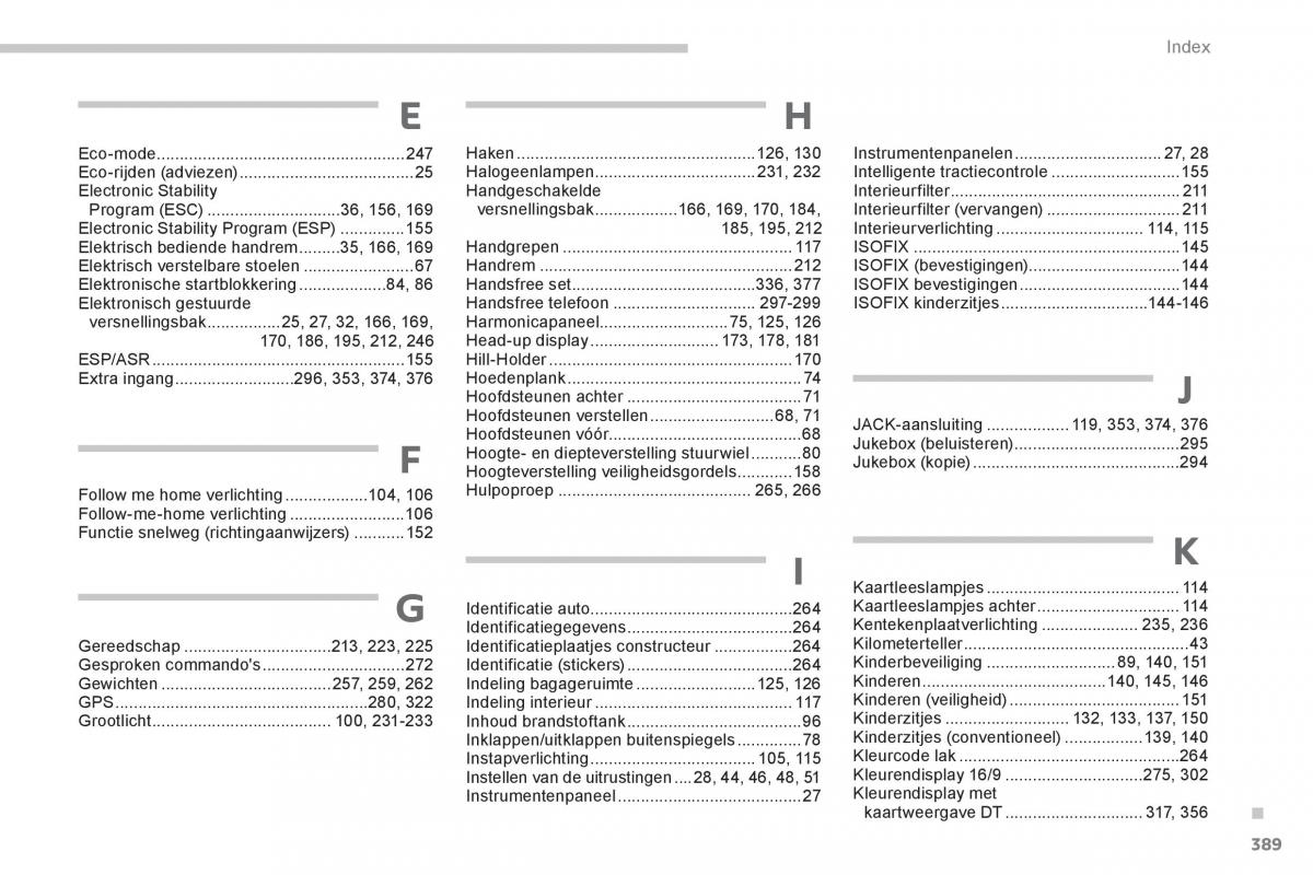 Peugeot 5008 handleiding / page 391