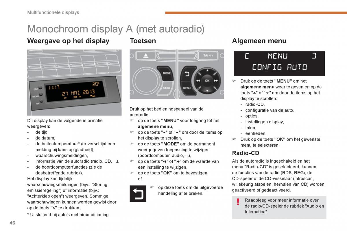 Peugeot 5008 handleiding / page 48