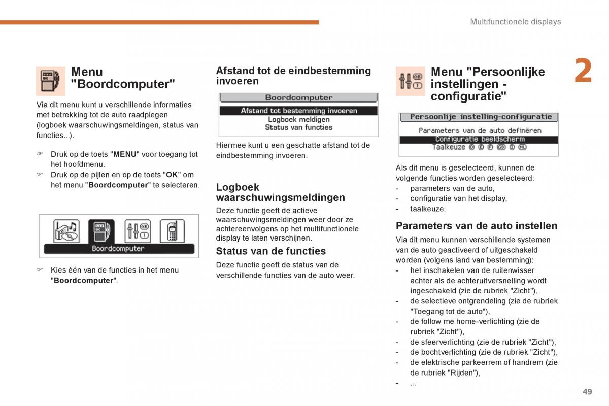 Peugeot 5008 handleiding / page 51