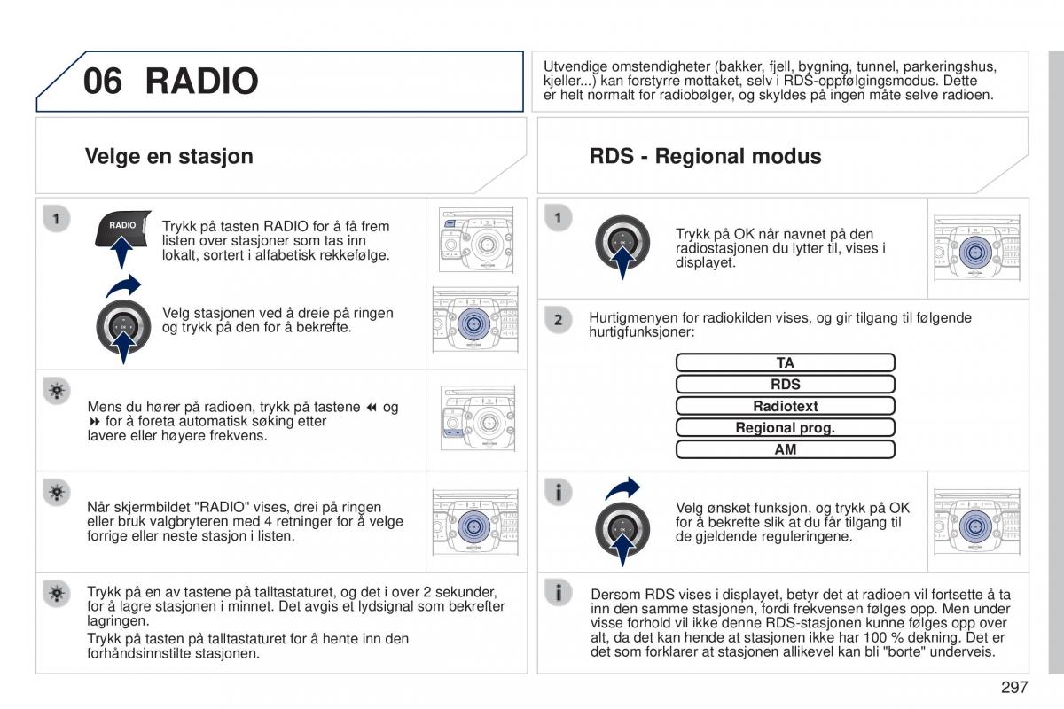 Peugeot 5008 bruksanvisningen / page 299