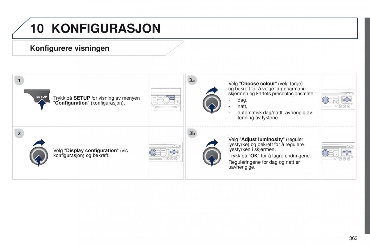 Peugeot 5008 bruksanvisningen / page 365