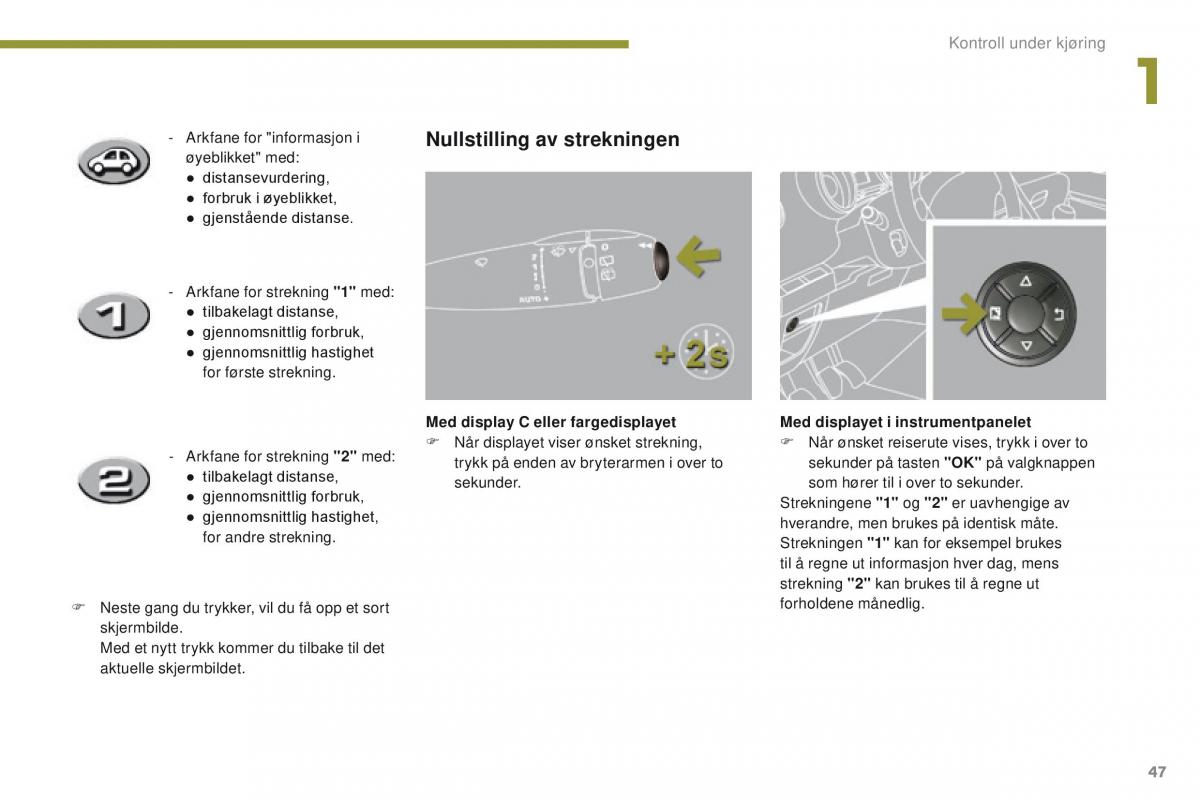 Peugeot 5008 bruksanvisningen / page 49