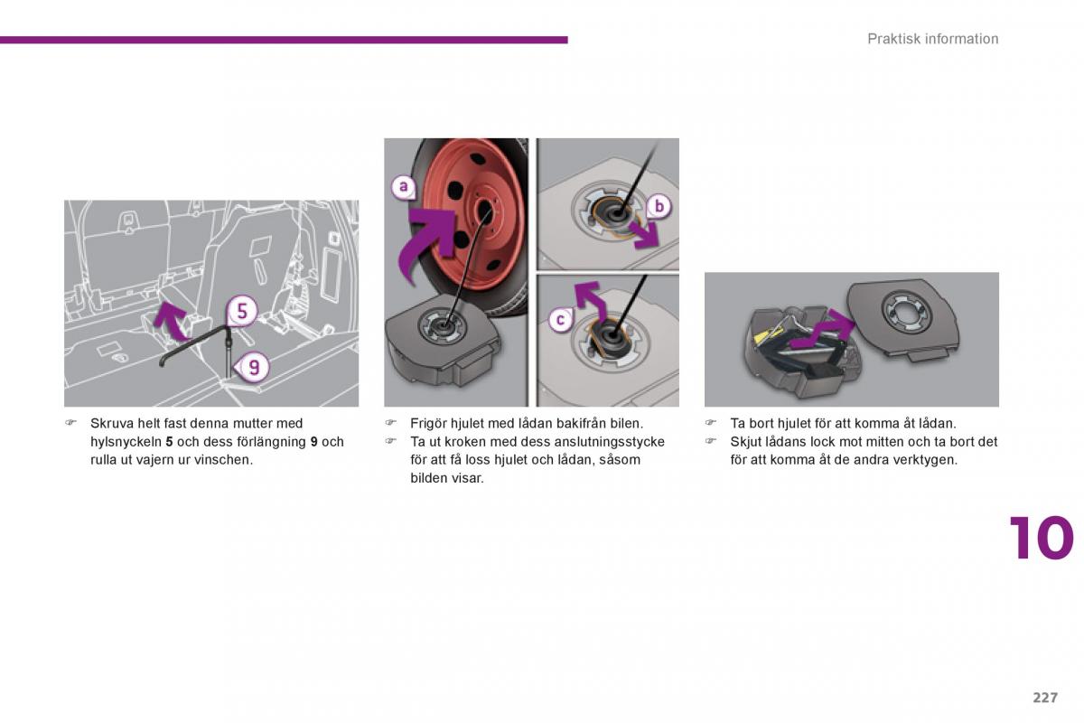 Peugeot 5008 instruktionsbok / page 407