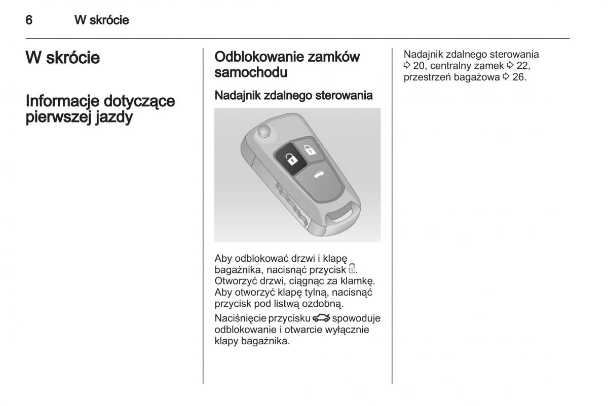 Chevrolet Cruze instrukcja obslugi / page 6