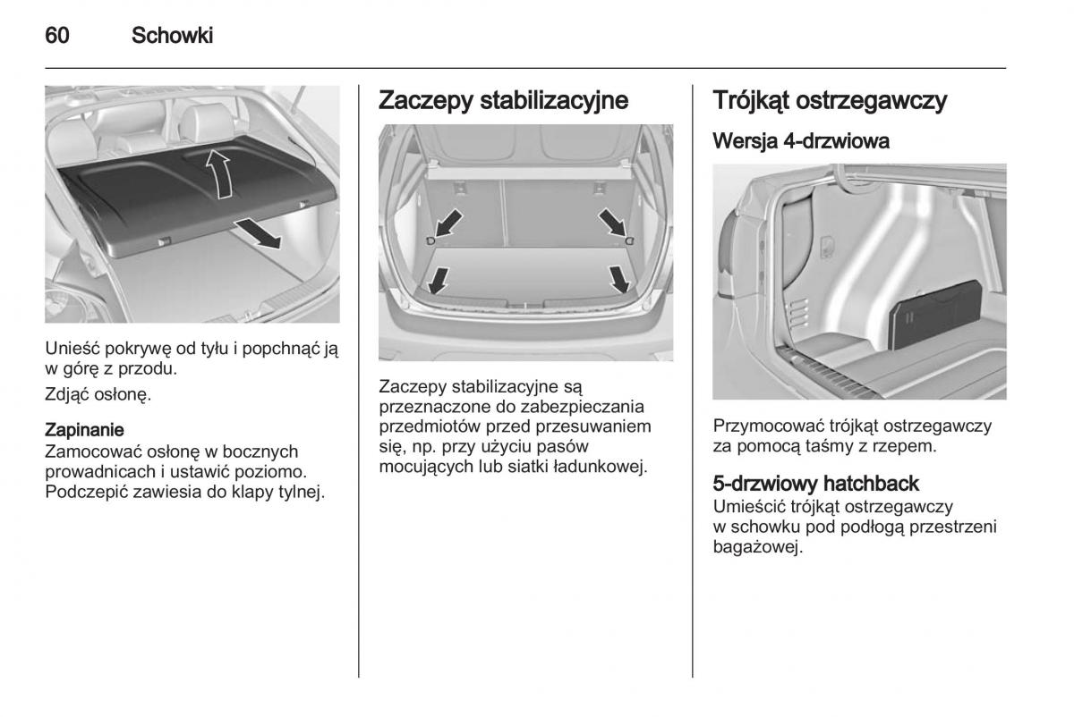 Chevrolet Cruze instrukcja obslugi / page 60