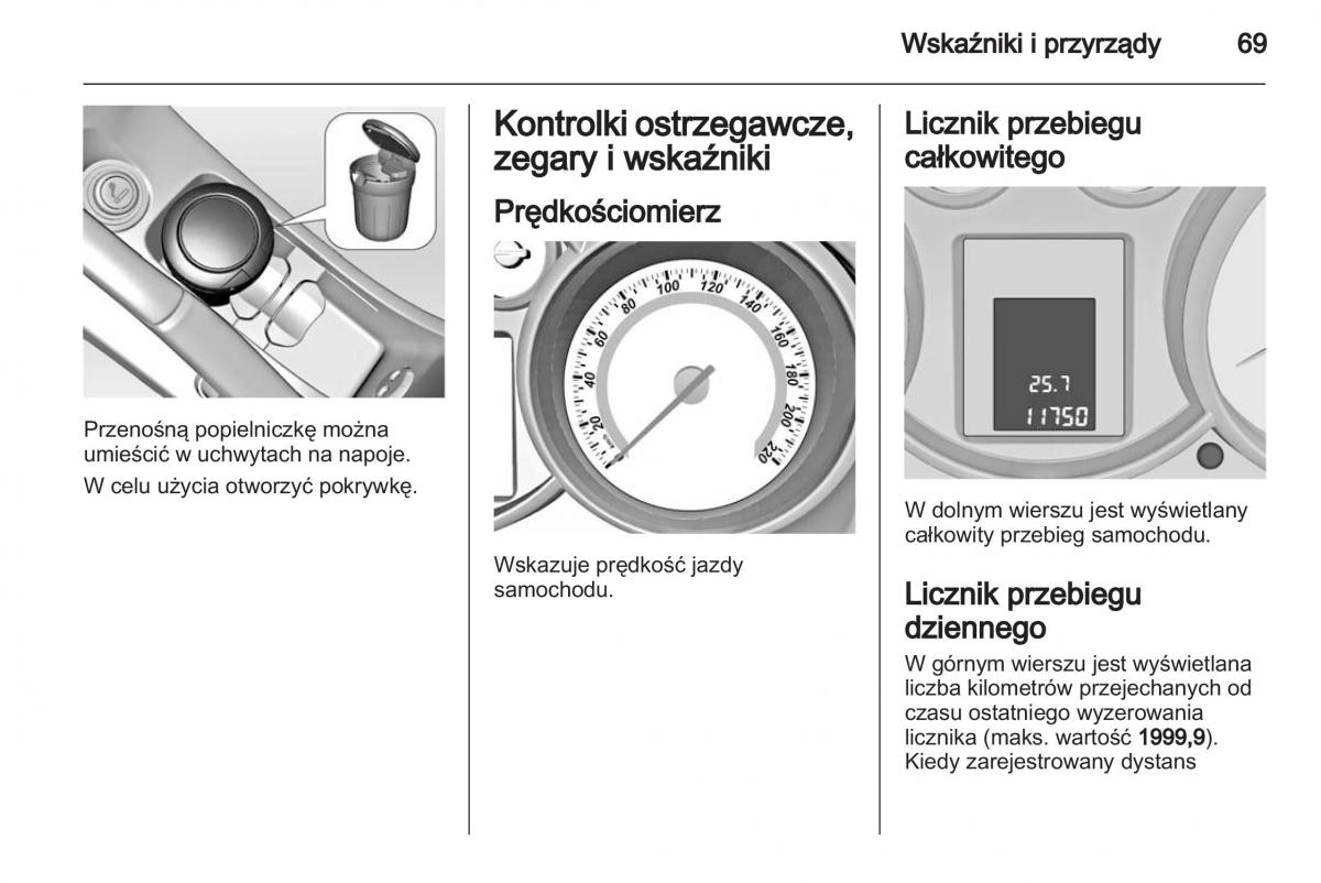 Chevrolet Cruze instrukcja obslugi / page 69