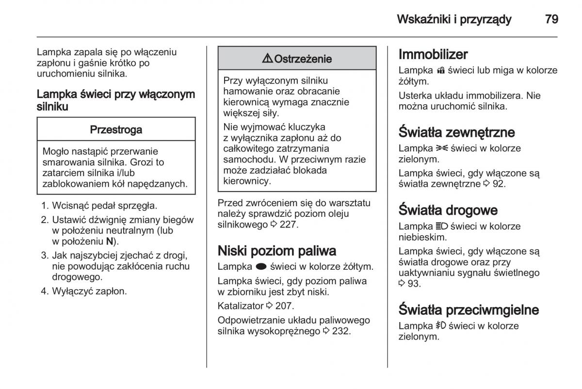 Chevrolet Cruze instrukcja obslugi / page 79