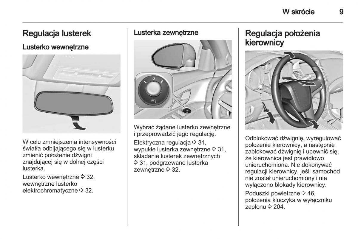 Chevrolet Cruze instrukcja obslugi / page 9