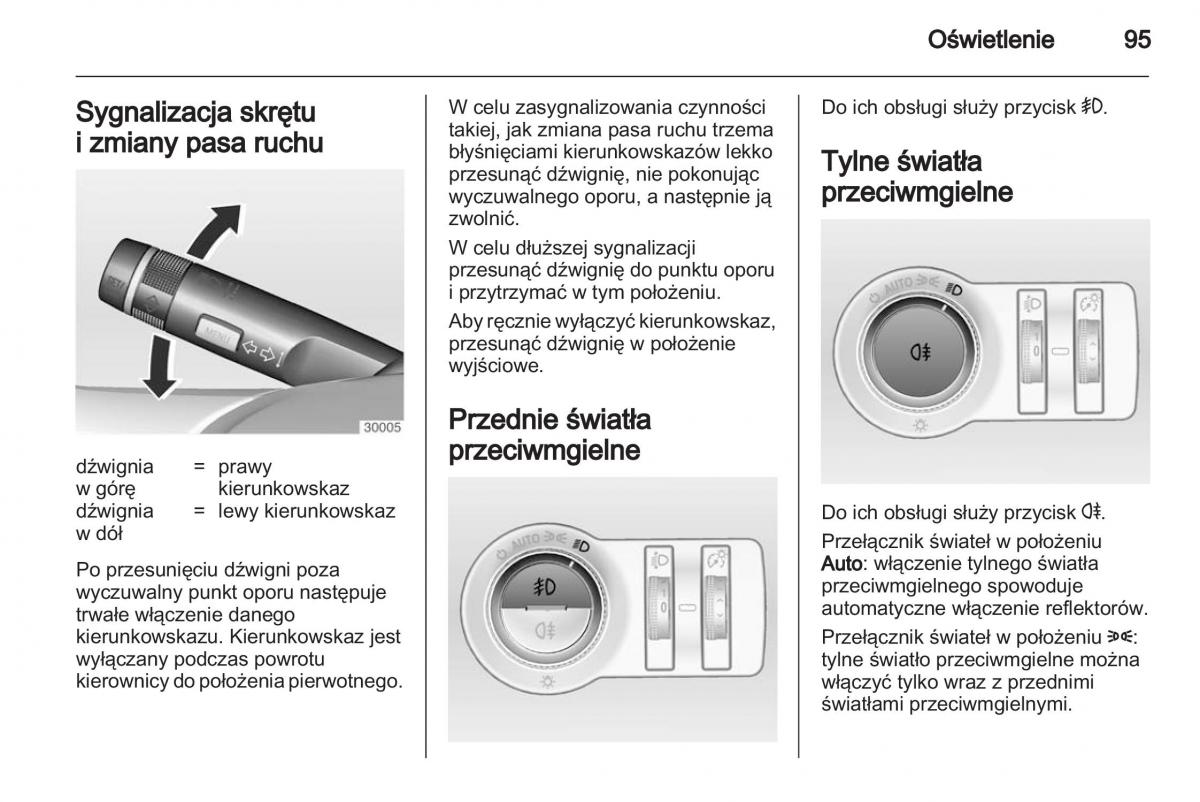 Chevrolet Cruze instrukcja obslugi / page 95