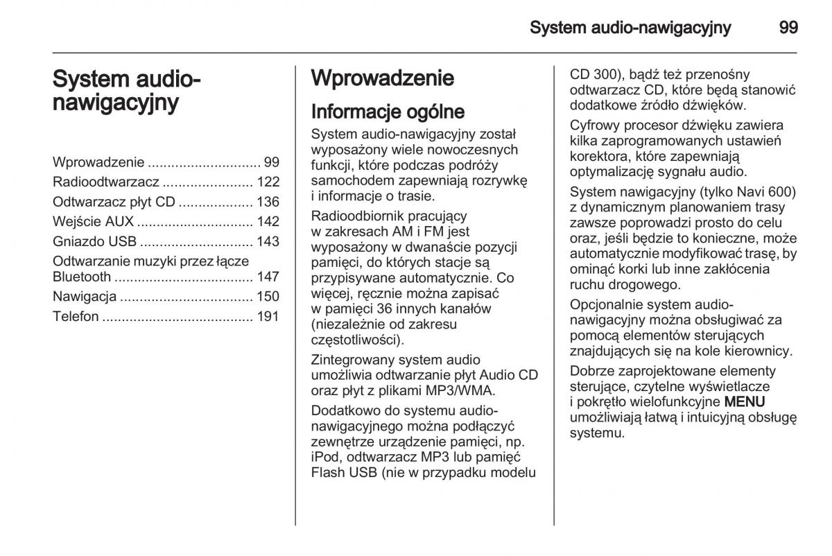 Chevrolet Cruze instrukcja obslugi / page 99