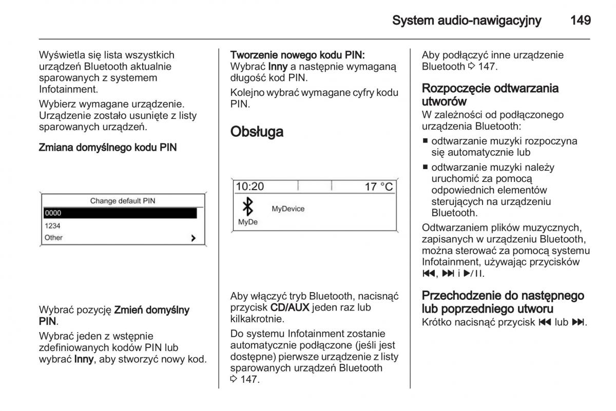 Chevrolet Cruze instrukcja obslugi / page 149