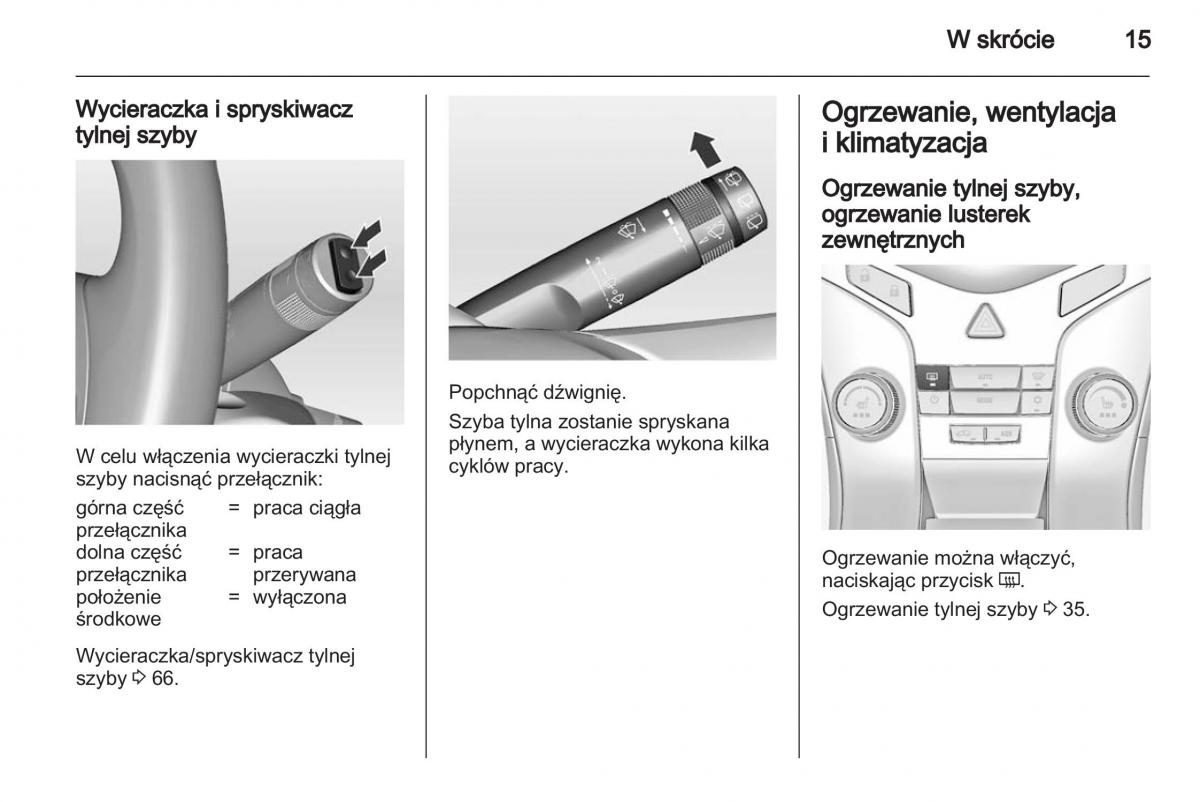 Chevrolet Cruze instrukcja obslugi / page 15
