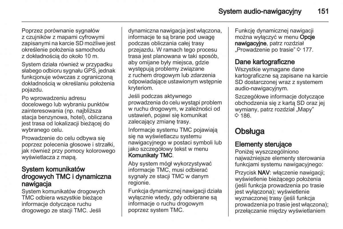 Chevrolet Cruze instrukcja obslugi / page 151