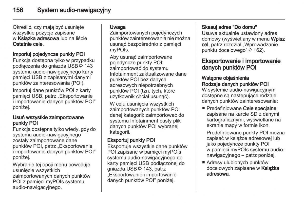 Chevrolet Cruze instrukcja obslugi / page 156