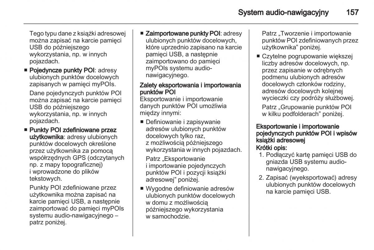 Chevrolet Cruze instrukcja obslugi / page 157