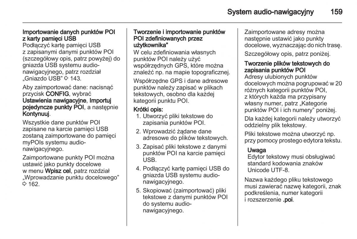 Chevrolet Cruze instrukcja obslugi / page 159