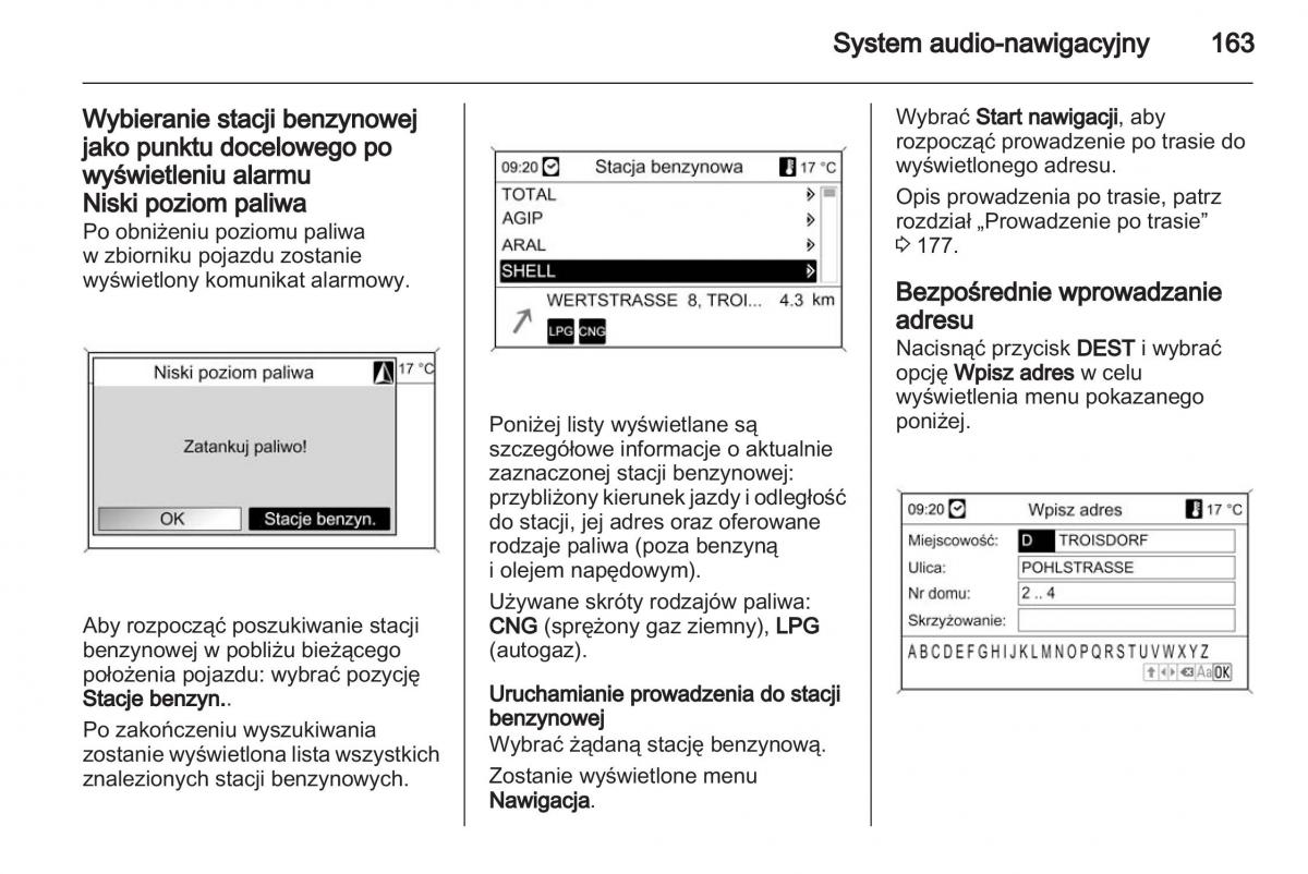 Chevrolet Cruze instrukcja obslugi / page 163