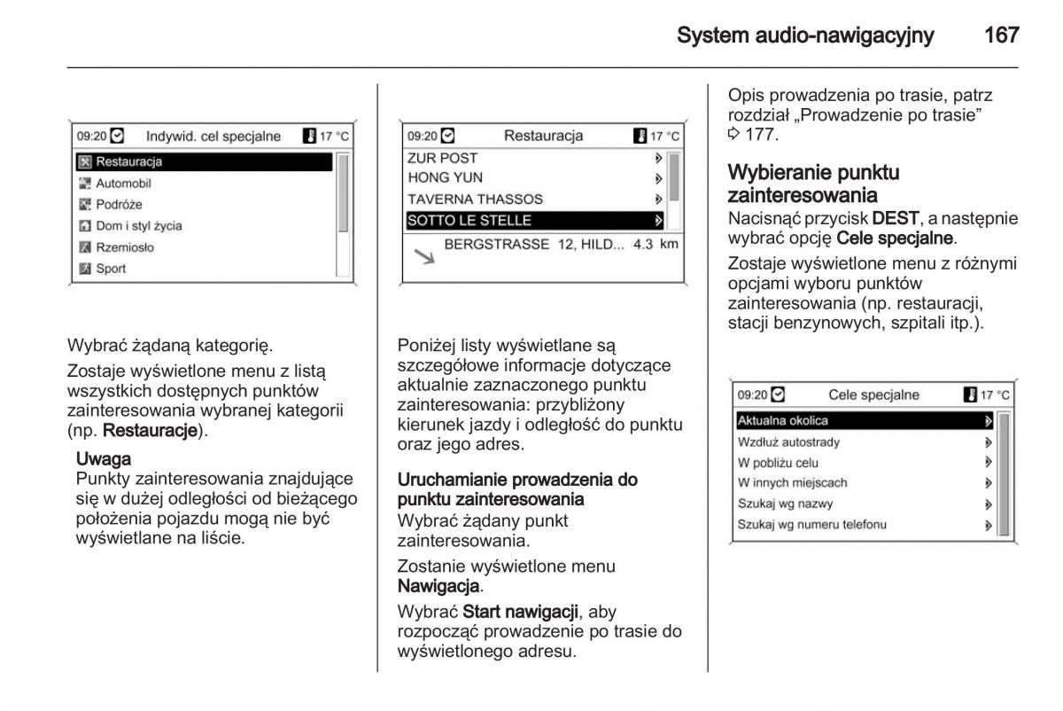 Chevrolet Cruze instrukcja obslugi / page 167