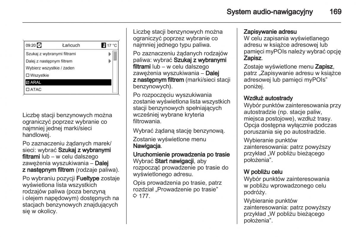 Chevrolet Cruze instrukcja obslugi / page 169