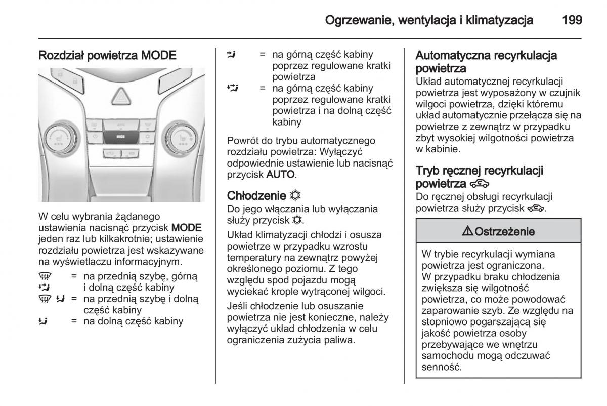 Chevrolet Cruze instrukcja obslugi / page 199