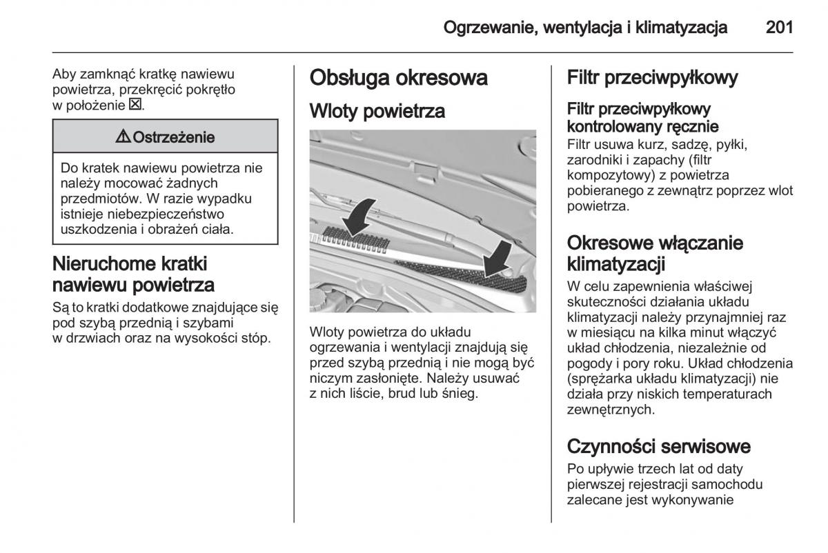 Chevrolet Cruze instrukcja obslugi / page 201