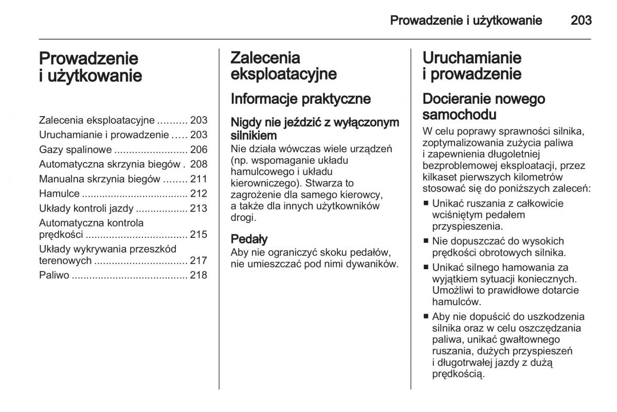 Chevrolet Cruze instrukcja obslugi / page 203