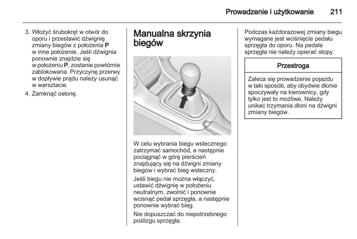 Chevrolet Cruze instrukcja obslugi / page 211