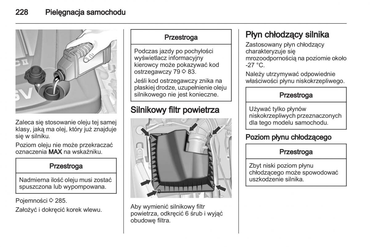 Chevrolet Cruze instrukcja obslugi / page 228