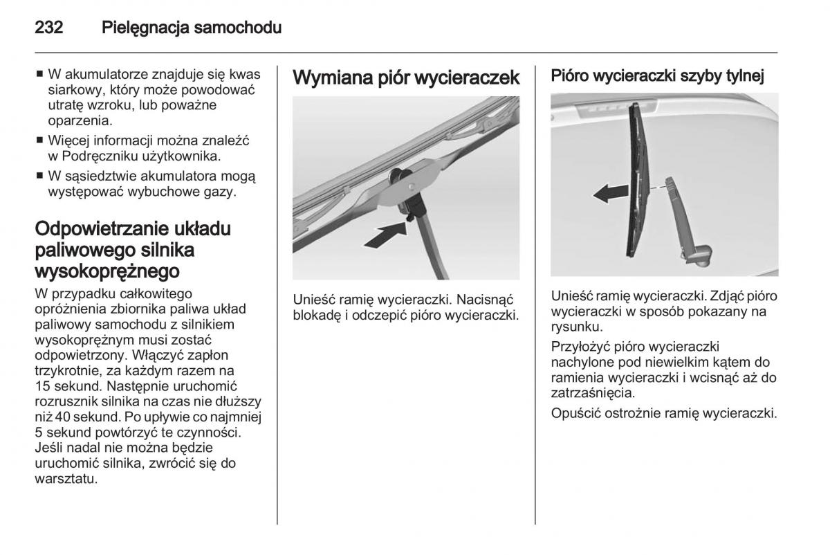 Chevrolet Cruze instrukcja obslugi / page 232