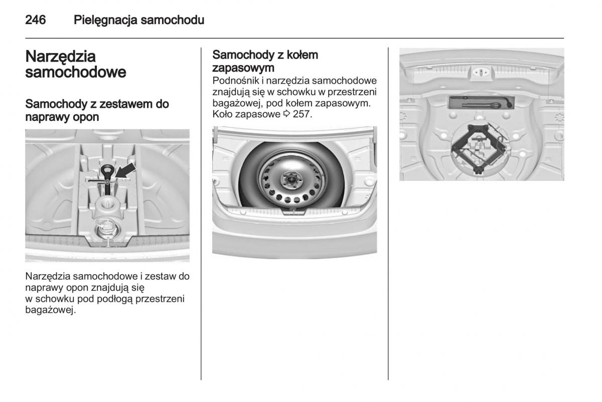 Chevrolet Cruze instrukcja obslugi / page 246