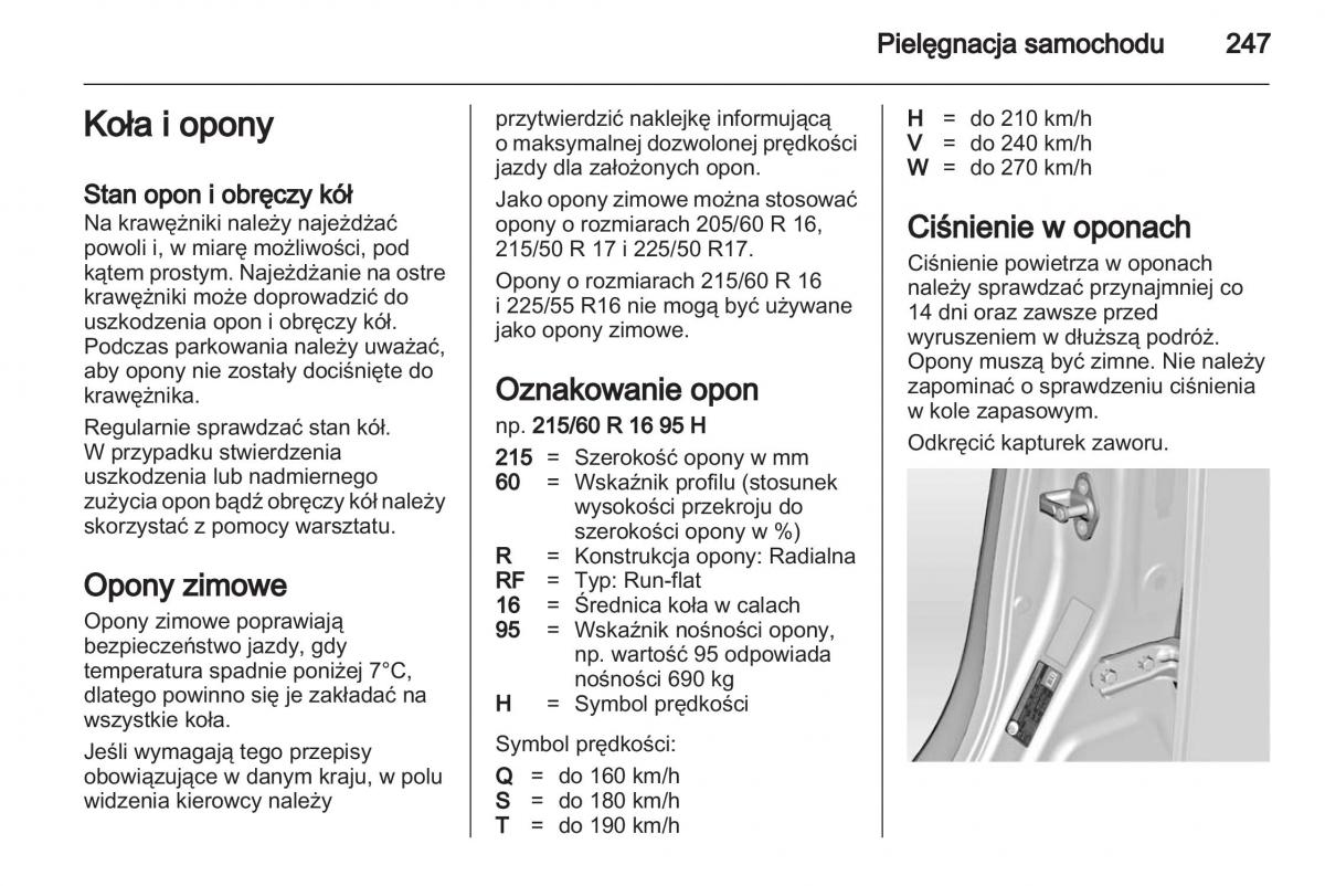 Chevrolet Cruze instrukcja obslugi / page 247