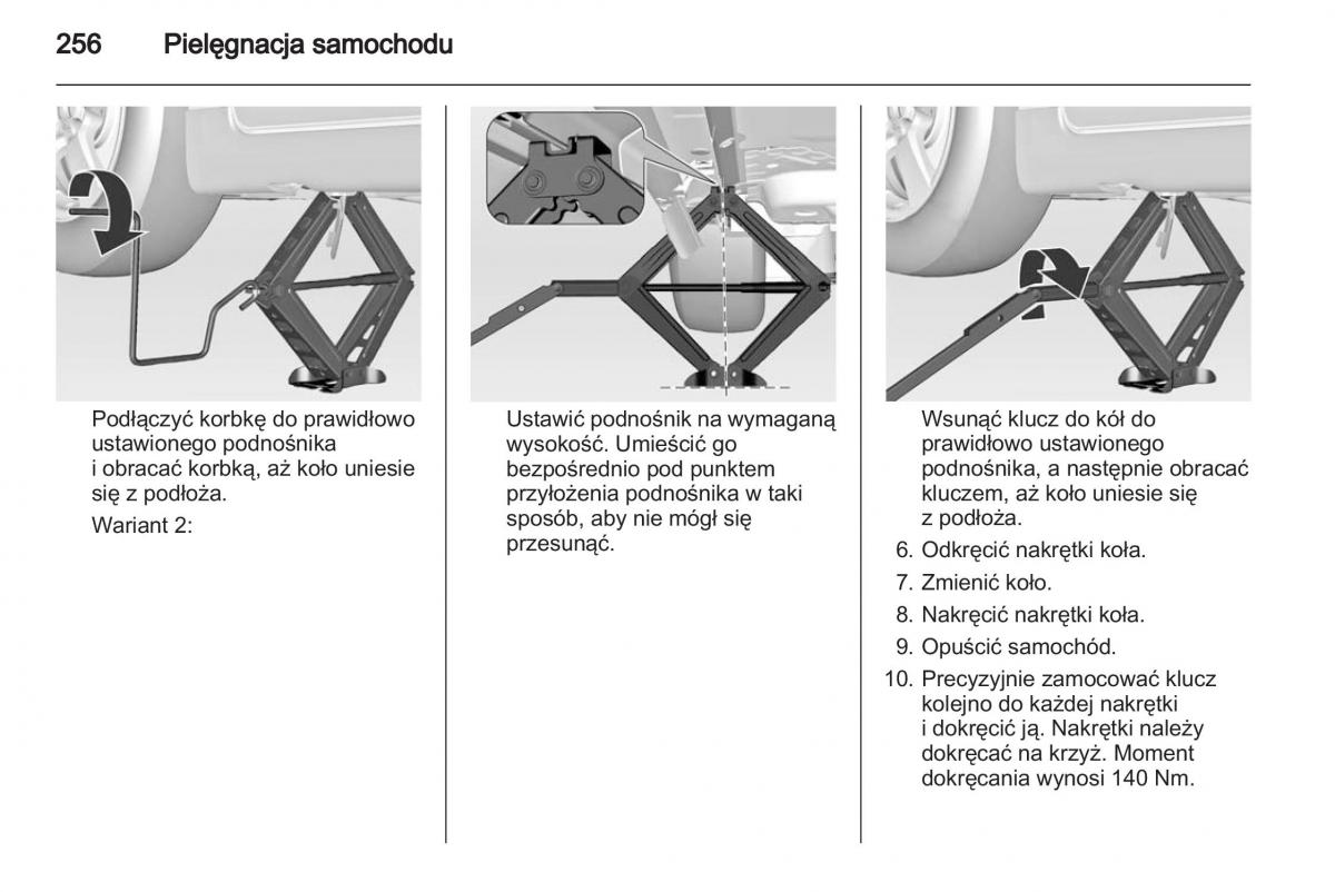 Chevrolet Cruze instrukcja obslugi / page 256