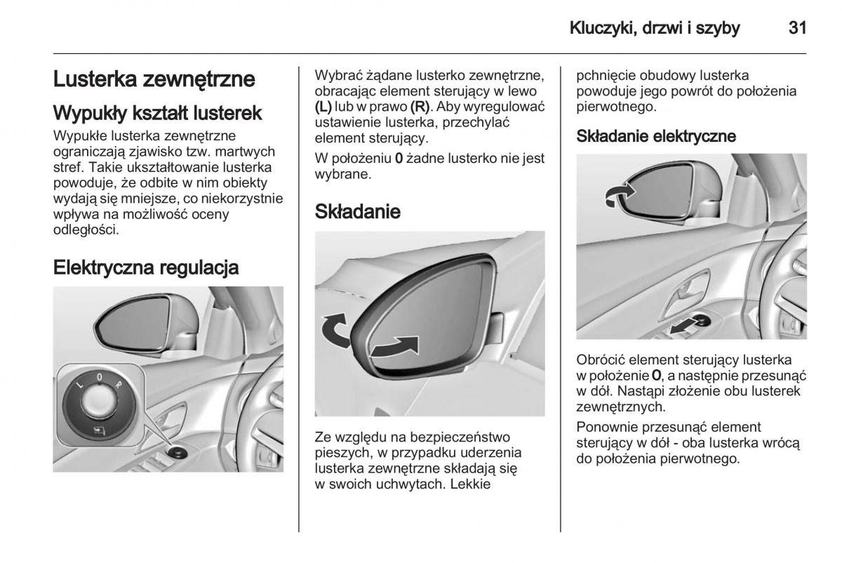 Chevrolet Cruze instrukcja obslugi / page 31