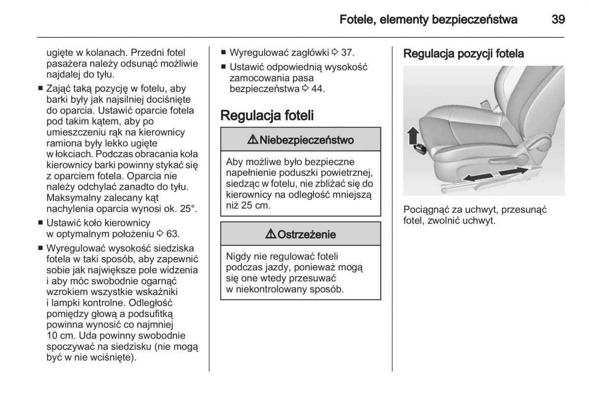 Chevrolet Cruze instrukcja obslugi / page 39