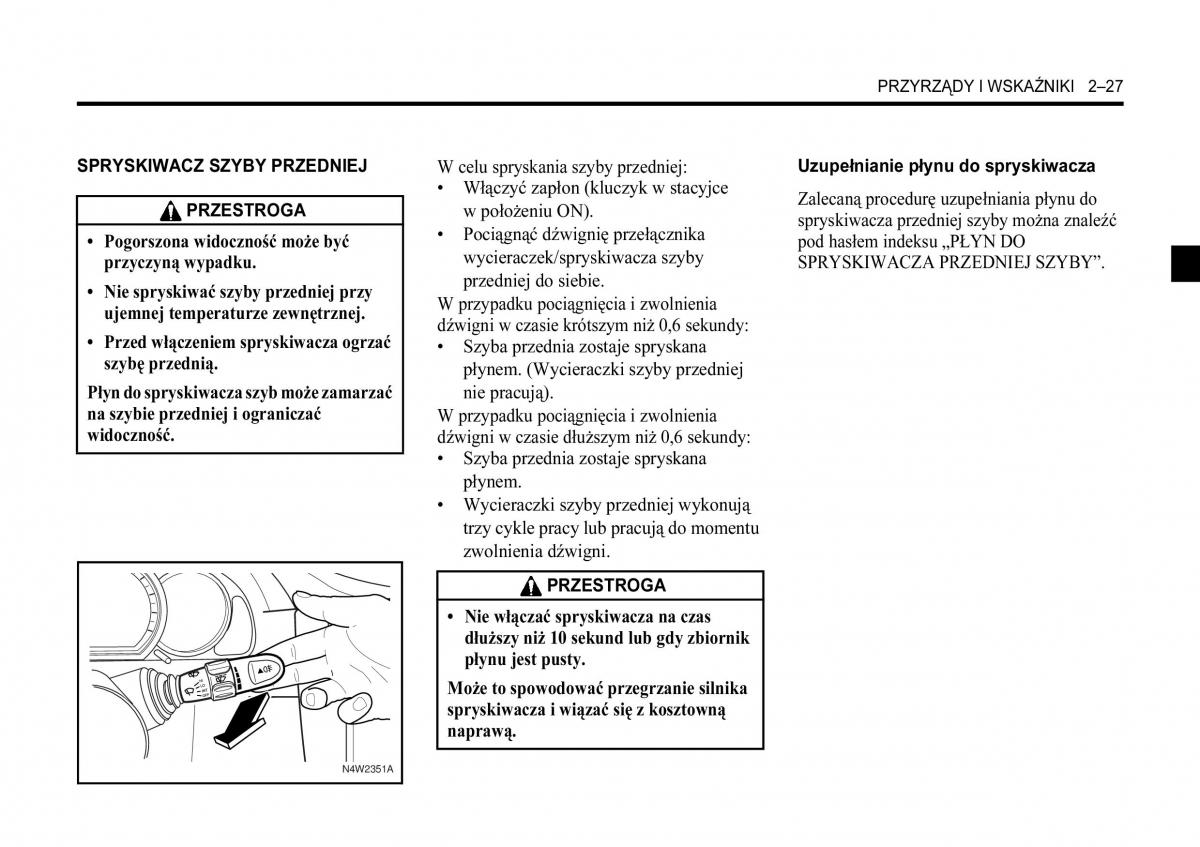 Chevrolet Lacetti instrukcja obslugi / page 61