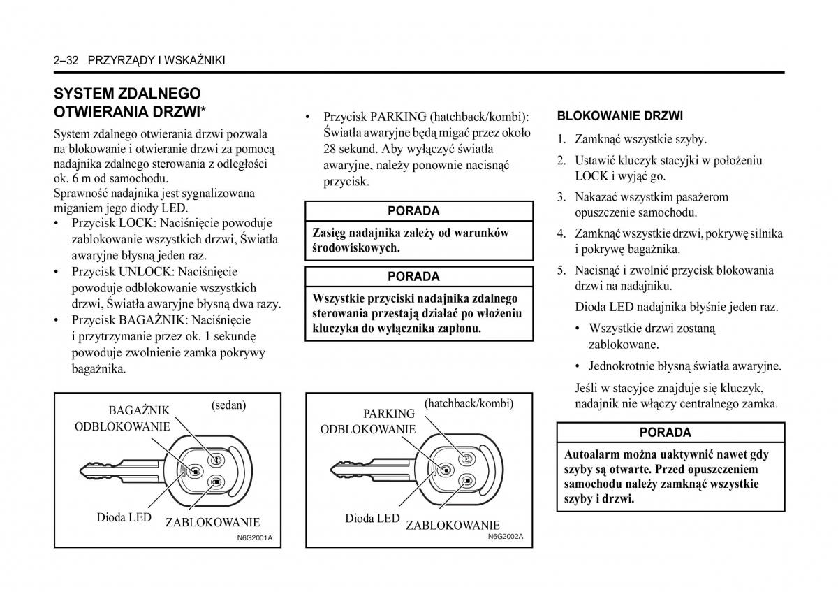 Chevrolet Lacetti instrukcja obslugi / page 66