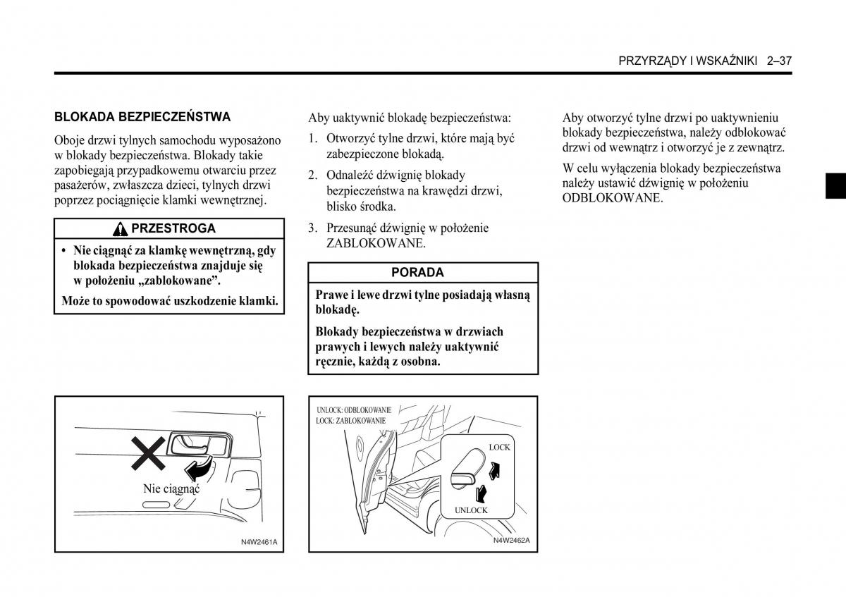 Chevrolet Lacetti instrukcja obslugi / page 71